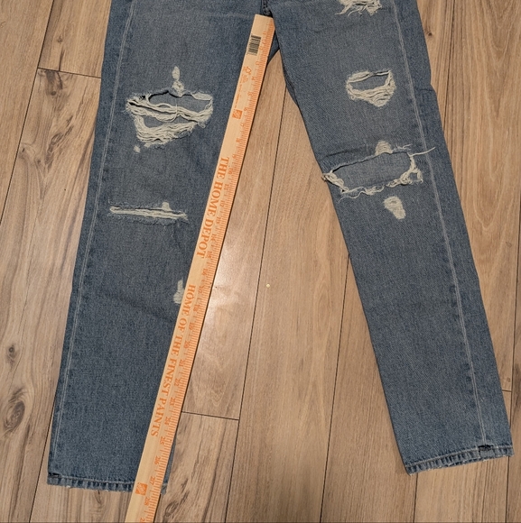 RAG & BONE Boyfriend Cropped Jeans, Womens 27, Distressed - Picture 8 of 8